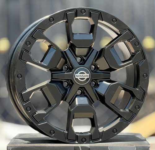 4 Rines 17x7.5 6-114.3 Dx322 Para Nissan Frontier  Foto 3