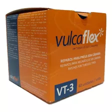 Remendo Vulcaflex A Frio 60mm Vt-3 Caixa Com Unidades 40