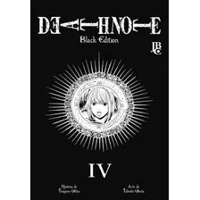 Death Note - Black Edition - Vol. 4, De Ohba, Tsugumi. Japorama Editora E Comunicação Ltda, Capa Mole Em Português, 2022