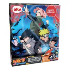 Quebra Cabeça Naruto Shippuden 100 Pç + Lente Mágica-elka