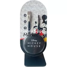 Cable De Datos Usb Disney Mickey - Tipo C