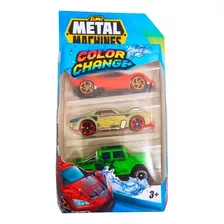 Metal Machines - Autos X3 Color Change - Vamos A Jugar