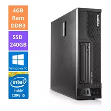 Cpu Computador Desktop -i5 4 Geração 4570 4gb Ssd 240gb