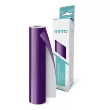 Adesivo Vinil Brilho Roxo Mirtilo Mimo - 23 Cm X 2,5 M