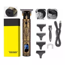 Máquina De Cabelo Barba Ultra Pro Max Barber Gold Maxshaver 