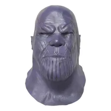 Máscara Thanos Latex Fantasia Vingadores Infinity War Ultima