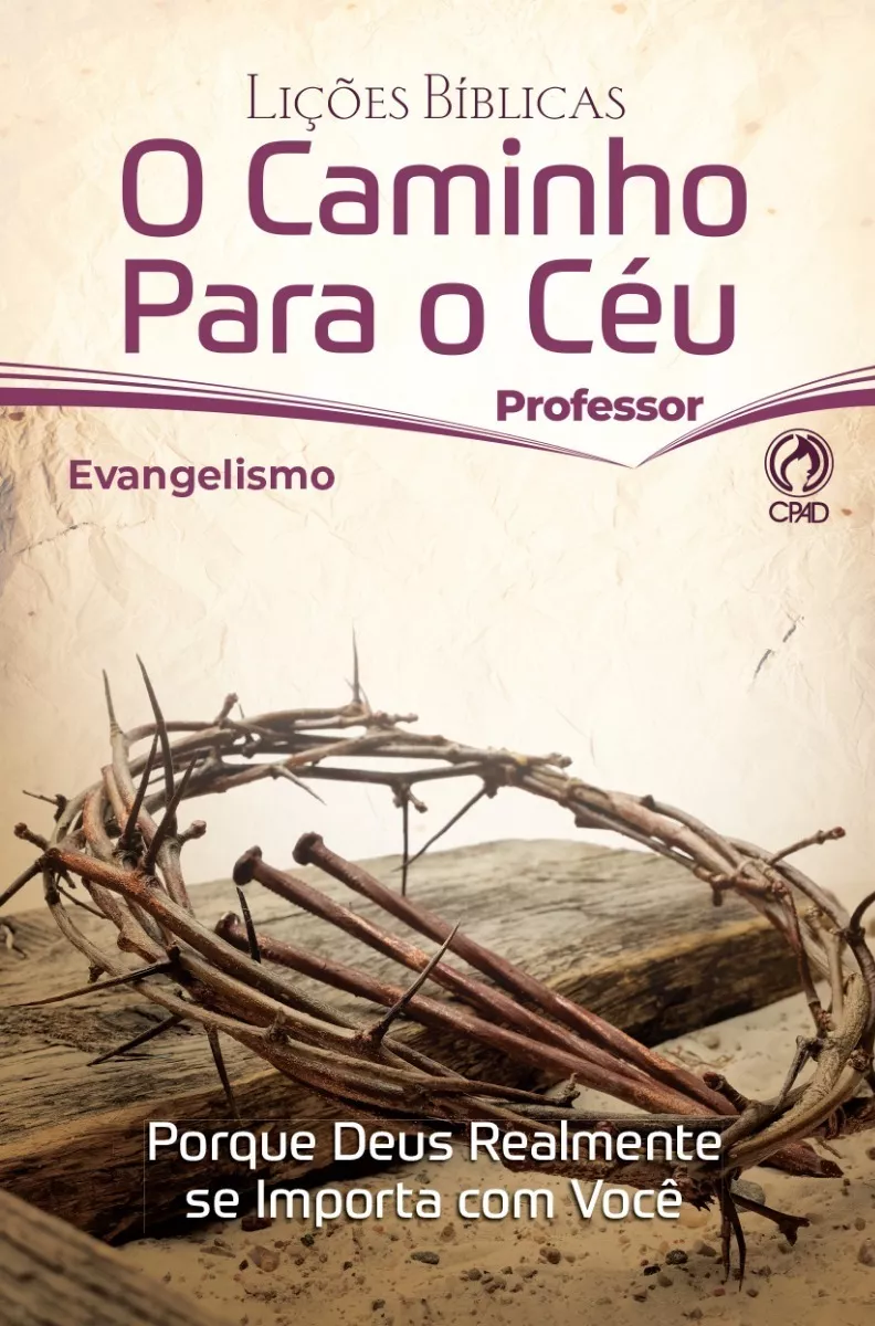 Revista Lições Bíblicas O Caminho Para O Céu - Professor