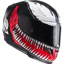 Capacete Carbon Hjc Rpha 11 Venom Marvel Mc1 Xl 60-61