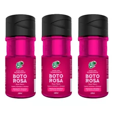 Kamaleão Kit 3 Boto Rosa - 150ml