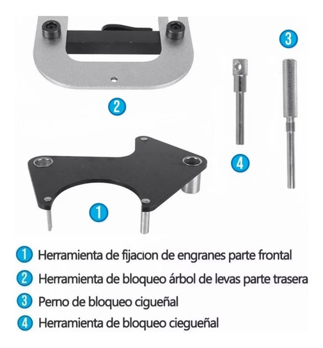 Herramienta Sincronizar Motor Renault Clio Platina 1.6 2.0 Foto 3