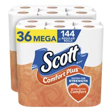 Scott Comfortplus - Papel Higienico, 36 Megarrollos (2 Paque