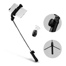 Selfie Stick Bluetooth Horizontal Y Vertical + Tripode 360º