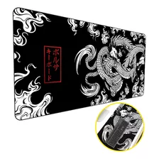 Mouse Pad Grande 90x40 Desk Pad Dragão Chinês Japonês