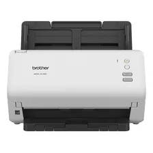 Escáner Brother Ads-3100, Dúplex, 40ppm/usb 3.0 Color Blanco