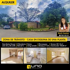 Zona De Transito Casa En Venta En Esquina De Una Planta