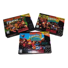 Trilogia Donkey Kong Country Snes