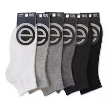 Soquetes Elemento Pack X 6 Pares De Hombre Lisos Art. 102 