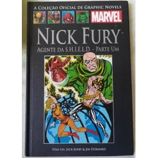 Hq Nick Fury Agente Da Shield Parte Um - Capa Preta Salvat 