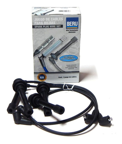 Cables Bujias Nissan Tsuru Gs;gst;gsx 2009 1.6 Beru Foto 2