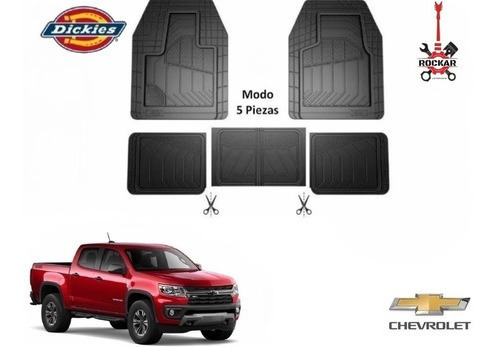 Tapetes Charola 3d Chevrolet Colorado 20-24 Dickies Original Foto 5