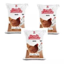 3 Costales Para Aves Granja Familiar 5kg De Purina