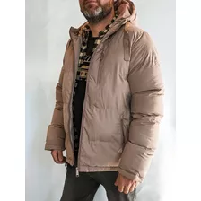 Campera De Hombre Inflable Con Capucha