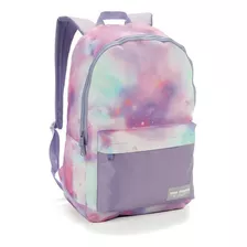 Mochila Escolar Juvenil Feminina Colorida Espaçosa Tie Dye