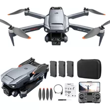 Mini Drone Profesional Con 5 Cámaras 4k+3 Baterías