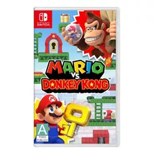 Física Do Nintendo Switch De Mario Vs Donkey Kong