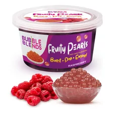 Bubble Blends Frambuesa Popping Boba (1 Libra/16 Onzas) Po