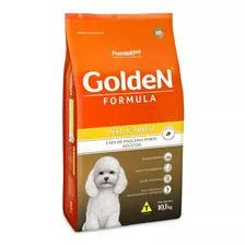 Alimento Golden Premium Especial Formula Para Cão Adulto De Raça Pequena Sabor Peru E Arroz Em Sacola De 10.1kg