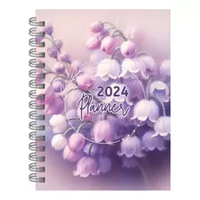 Planner Lily Of The Valley Semanal 2024 Datado Ou Permanente
