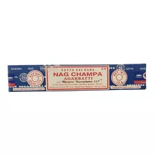 Incenso Artesanal Nag Champa Azul Agarbatti - Melhor Preço!