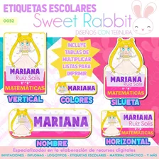 Etiquetas Escolares Editables E Imprimibles Sailor Moon +tab