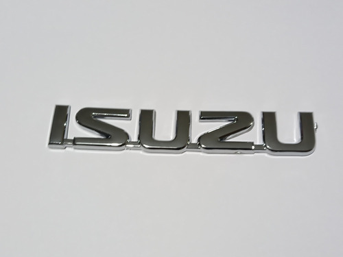 Letras Isuzu Emblema Insignia Logotipo Cromado Adhesivo  Foto 6