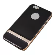 Funda Hibrida Negro Dorado Para iPhone 6 / 6s De 4.7
