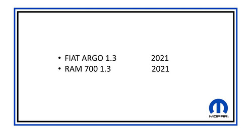Valvula De Escape Fiat Argo 1.3 Nueva Ram 700 2021 Mopar Foto 2