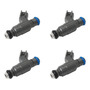 4 Inyectores De Gasolina Para Ford Focus 2.3l 2003-2007