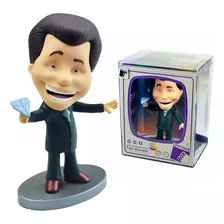 Boneco Silvio Santos Silvinho C/ Aviãozinho Fandom Box Lider