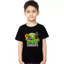 Playera Camiseta Para Niño O Niña Plants Vs Zombies.