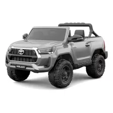 Carro A Bateria Toyota Hilux Todo Terreno 4x4 Pantalla Jebe