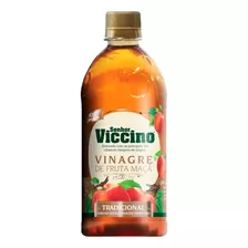 Vinagre De Maçã Tradicional Senhor Viccino Frasco 500ml