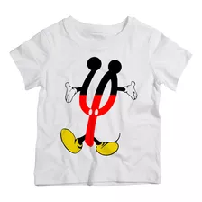 Camiseta Infantil Mickey Mouse Letra Y
