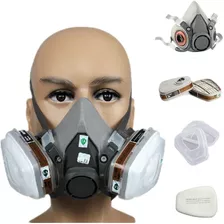 Respirador Mascara Pintura 3m 6200 5n11 2091 6001 Completa