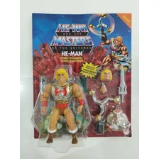 He Man Puño Boleador Poder Retro Deluxe Nuevo Con Accesorios