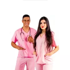 Camisa Scrub Hospitalar Medico Enfermeira Uniforme