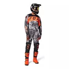 Conjunto Equipo Motocross Fox 180 Bnkr Camu Top Racing 