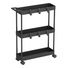 Simple Houseware Kitchen Cart Storage 3-tier Slim / Super Na