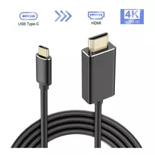 Cable Adaptador Usb Tipo C A Hdmi 4k Seisa Android Ios*itech