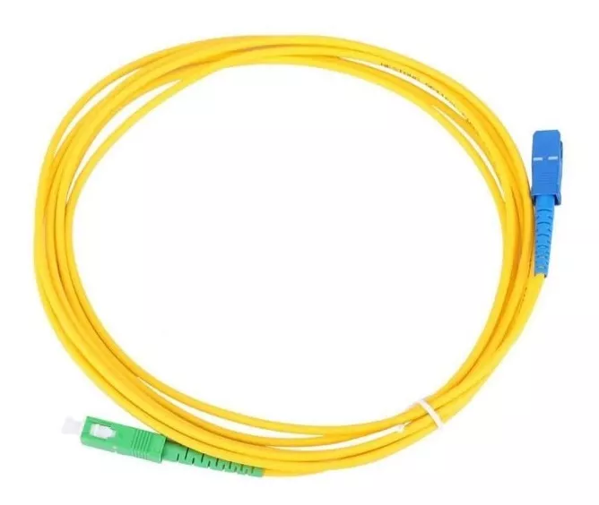 Cable Patch Cord Fibra Optica Sc-apc/ Sc-upc 15 Metros
